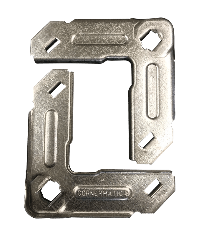 Ductmate Galvanneal Cornermatic TDC Corners for IPI, 250/Box