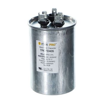 Capacitor 40+5uf/440v Round