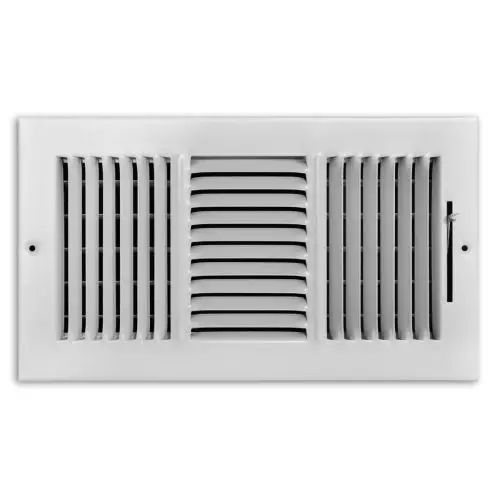 Model 103M 12 x 6 3-Way Stampled Louver Multi-Shutter Register