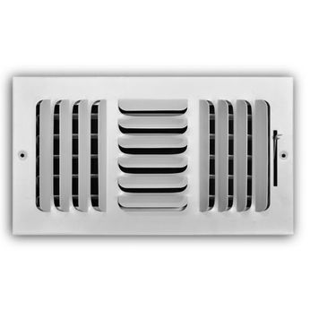 Model 403M 12 x 6 3-WayCurved Blade Multi-Shutter Damper