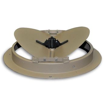 Model 801 8" Round Butterfly Damper with Ring