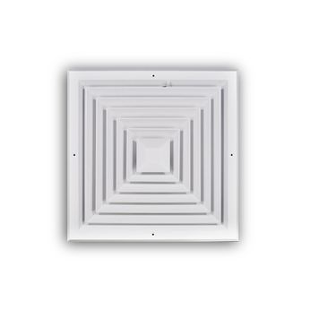 Model A504M 14 x 14 4-Way Diffuser with Multi-Shutter Damper