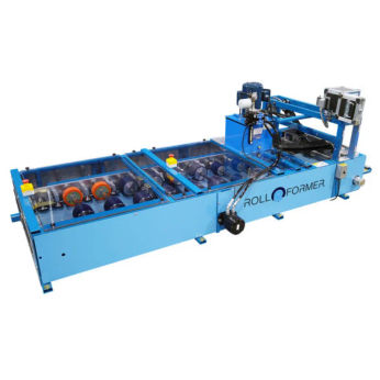Standing Seam Panformer with Hydraulic Drive and Shear Portable