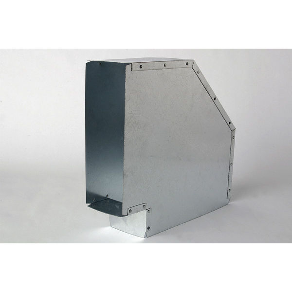 Wall Stack Long Way Elbow 10in