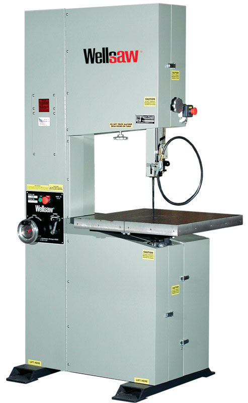 Wellsaw 20 x 16 Vertical Bandsaw 460V/3PH
