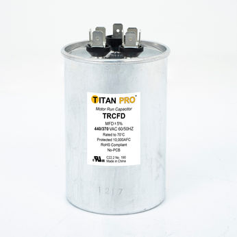 Capacitor 50+5uf/440v Round