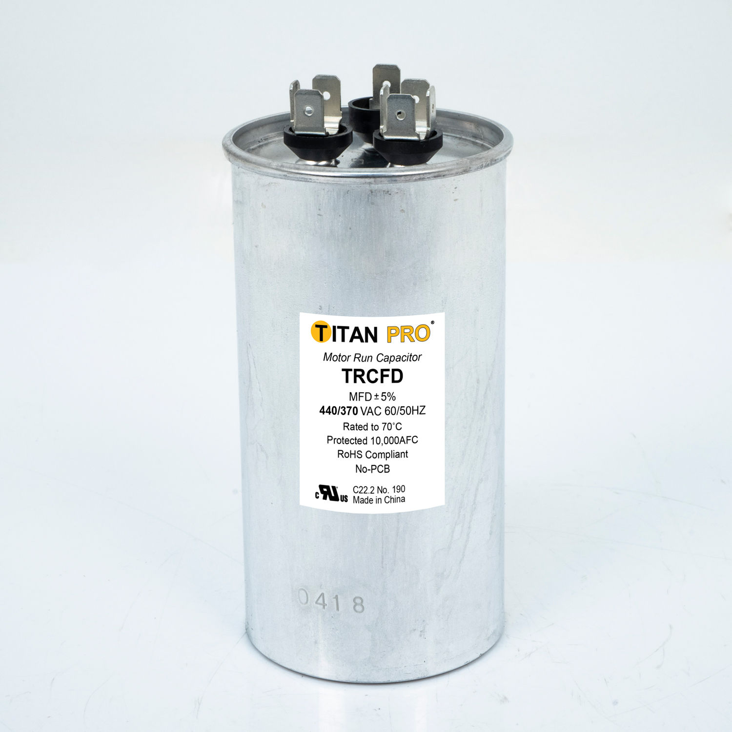 Capacitor 55+5uf/440v Round