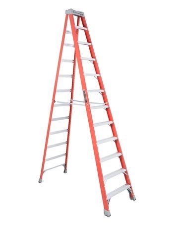 Louisville Ladder 12-Foot Fiberglass Step Ladder