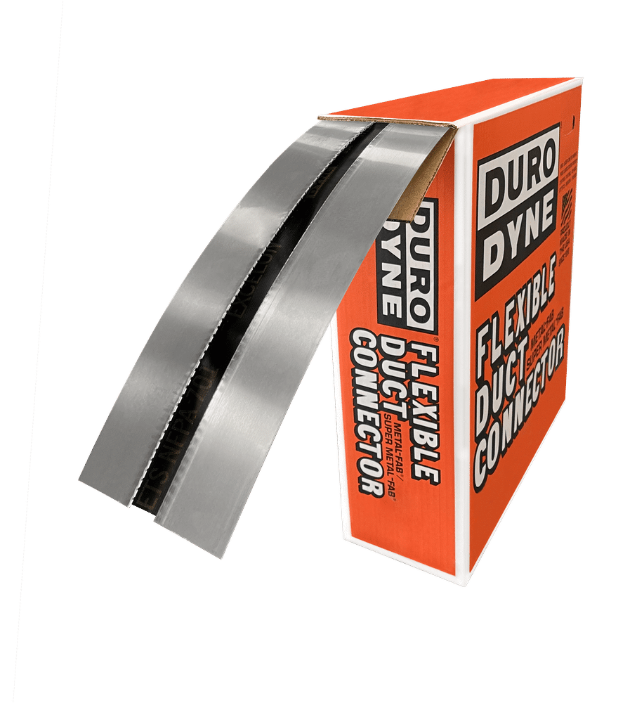 Duro Dyne 3 x 3 x 3 Aluminum Flexible Metal-Fab® Connector 100-ft/Roll