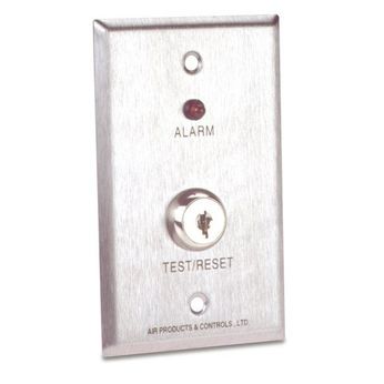 Alarm LED / Key Operated Test-Reset