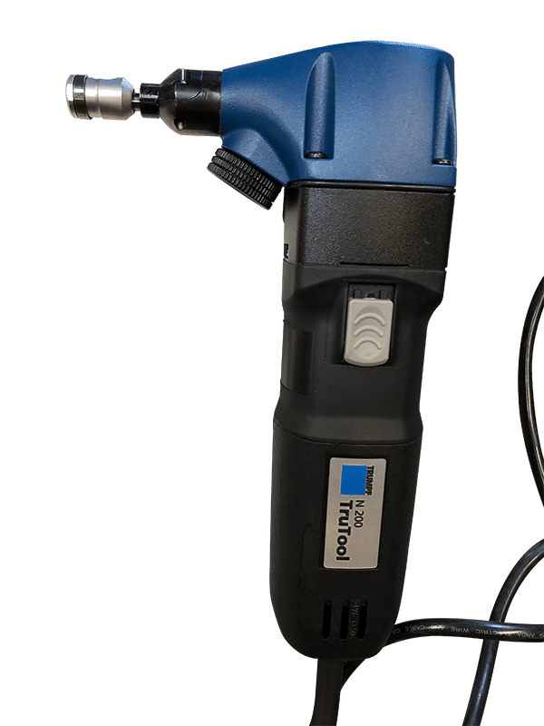 Trumpf TruTool N200 (with cord) — Round Head Nibbler Hand Shears
