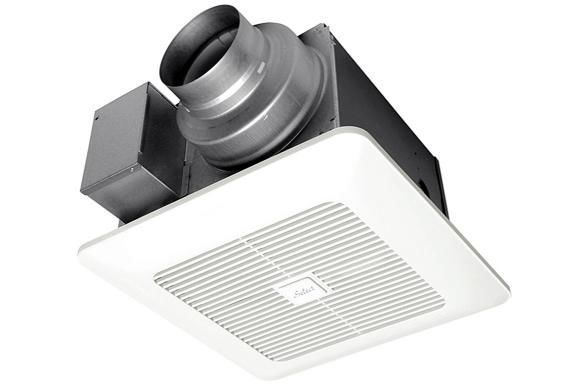Panasonic 4 /6 30-110 CFM selectable - 0.3 sone cont uous ventalation 30cfm - Up to 2 plug n play modules