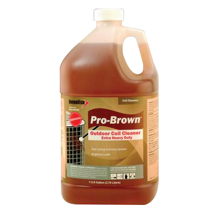 diversitech cleaner c foaming ctnr 1gal liq dk brn. image 1