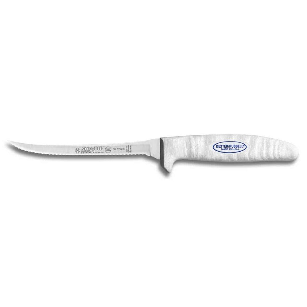 Buckaroos 6" Scalloped Knife