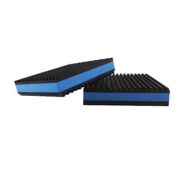 High Performance Anti-Vibration Pad Rubber 2 x 2 x 7/8 Foam
