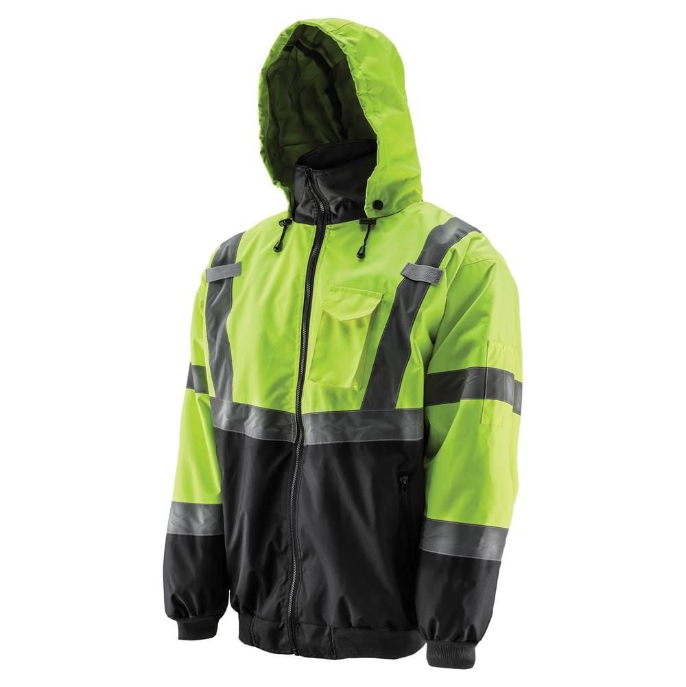 Bomber Jacket w Removable Hood & Liner M