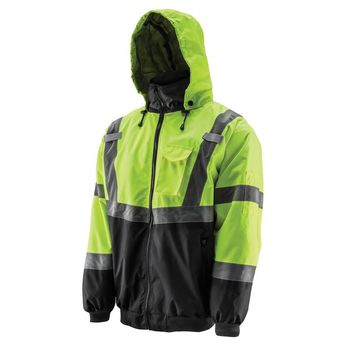 Bomber Jacket w Removable Hood & Liner M