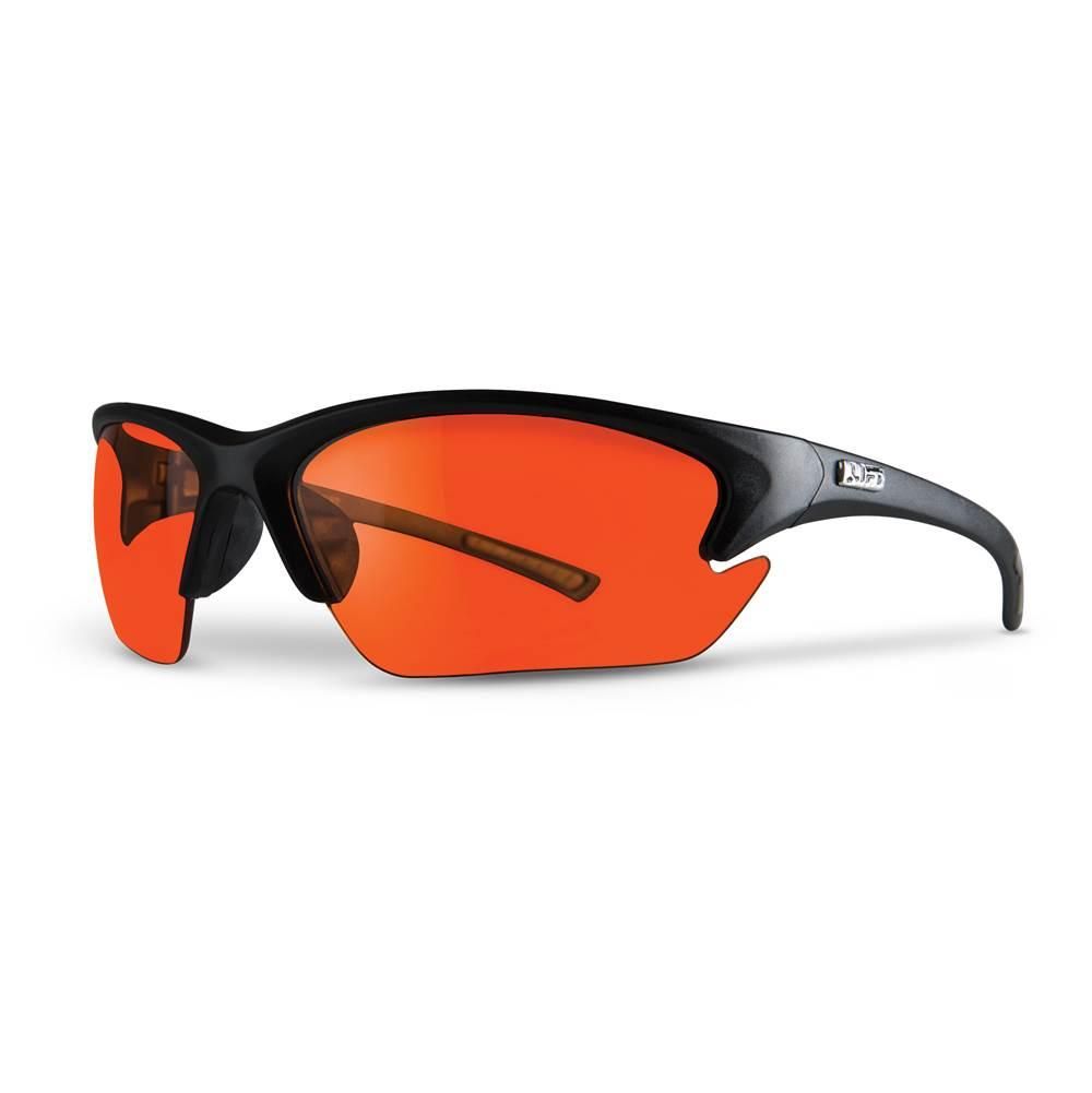 Quest Safety Glasses (Black/Amber)