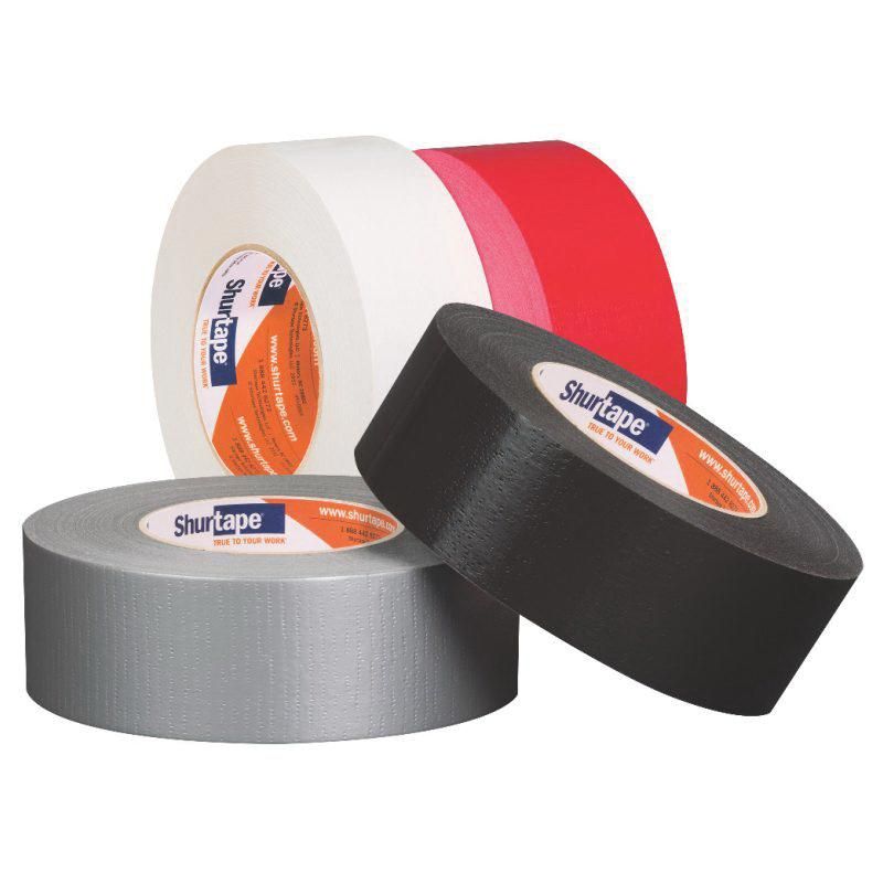 2" Shurtape Gray Duct Tape, 24 rolls/case