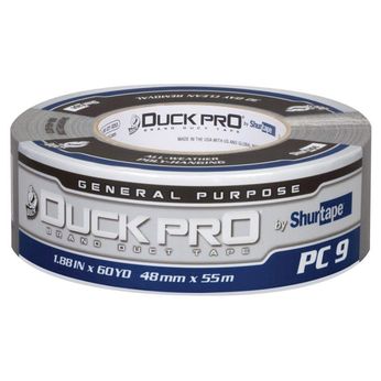 2" Black Duct Tape 24 rolls/case