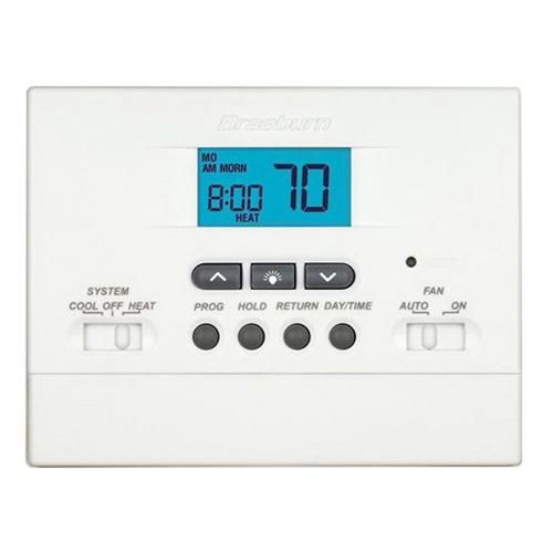 Braeburn Universal Programmable Thermostat, 1 Heat / 1 Cool