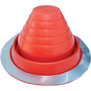 Pipe Flashing No. 5 - 4-1/4" - 7-3/4" OD, High Temp, Rubber Boot