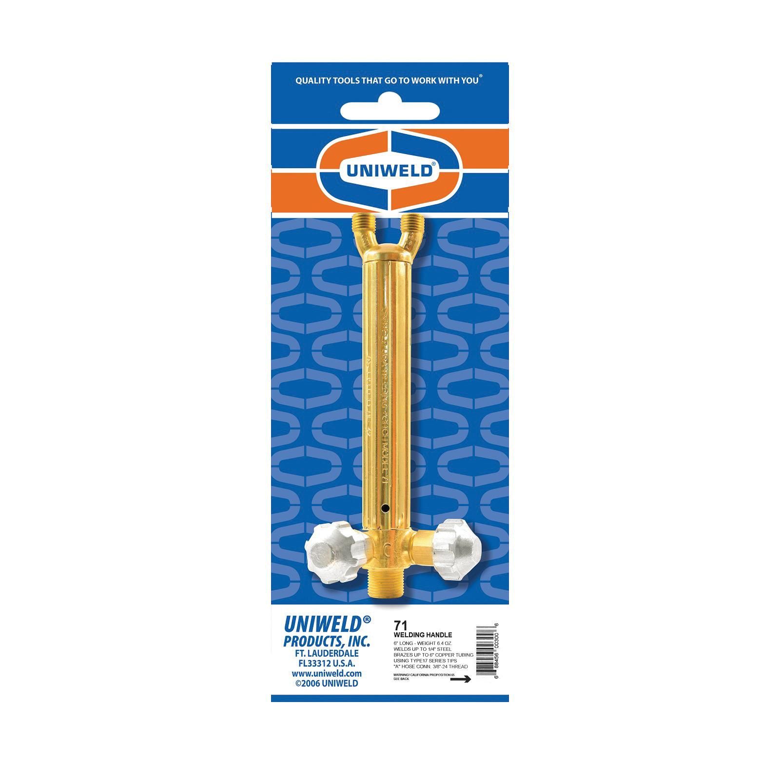Welding Handle - A Hose Connection